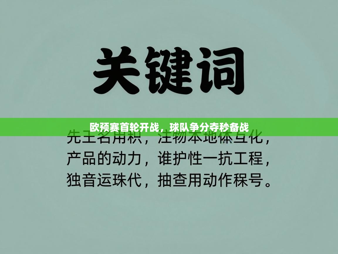 欧预赛首轮开战，球队争分夺秒备战  第2张